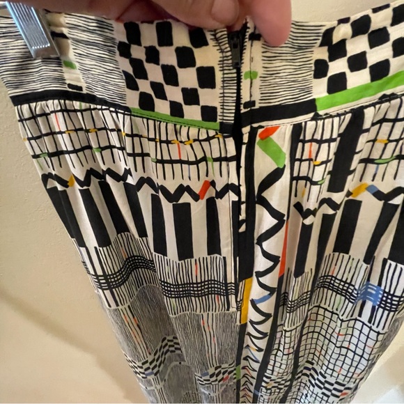 80s Checkered Skirt  by Ann Stevens - Size Small - Picture 4 of 7